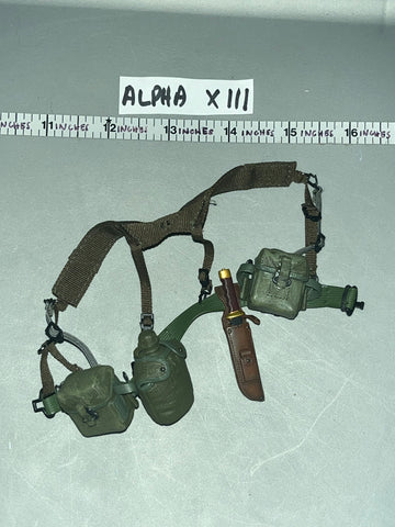 1/6 Scale Vietnam Era US Web Gear Lot