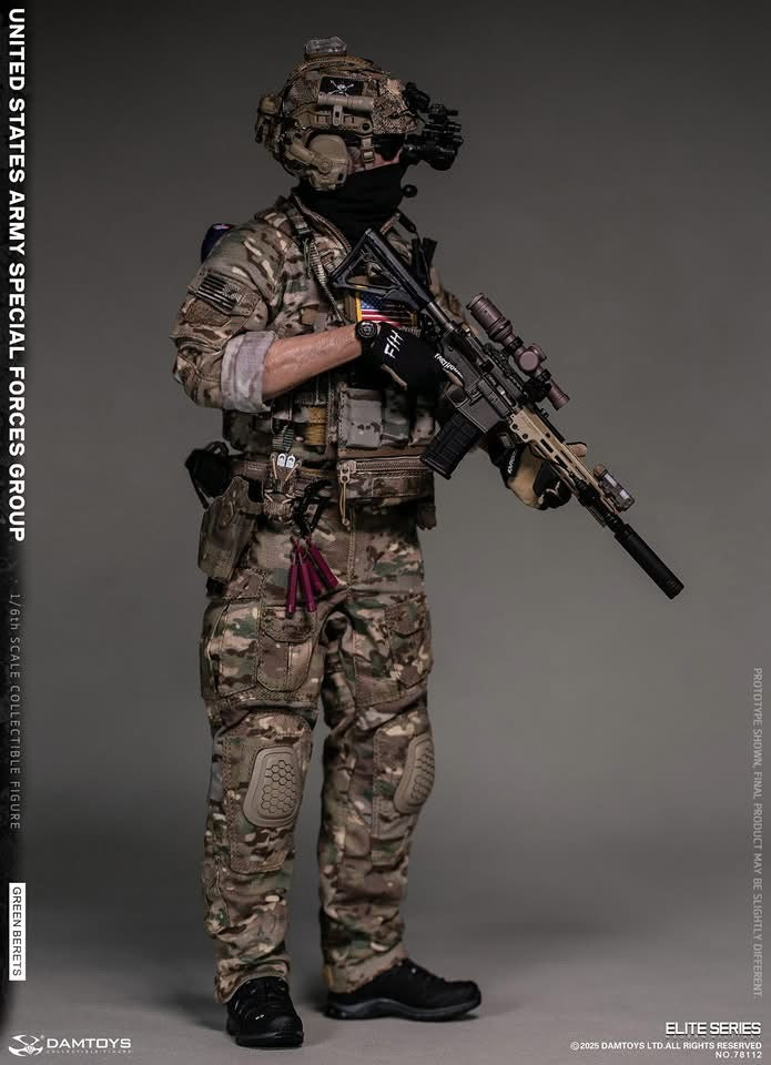 Pre-order: DAMTOYS 1/6 U.S. Army Special Operations Group (Green
