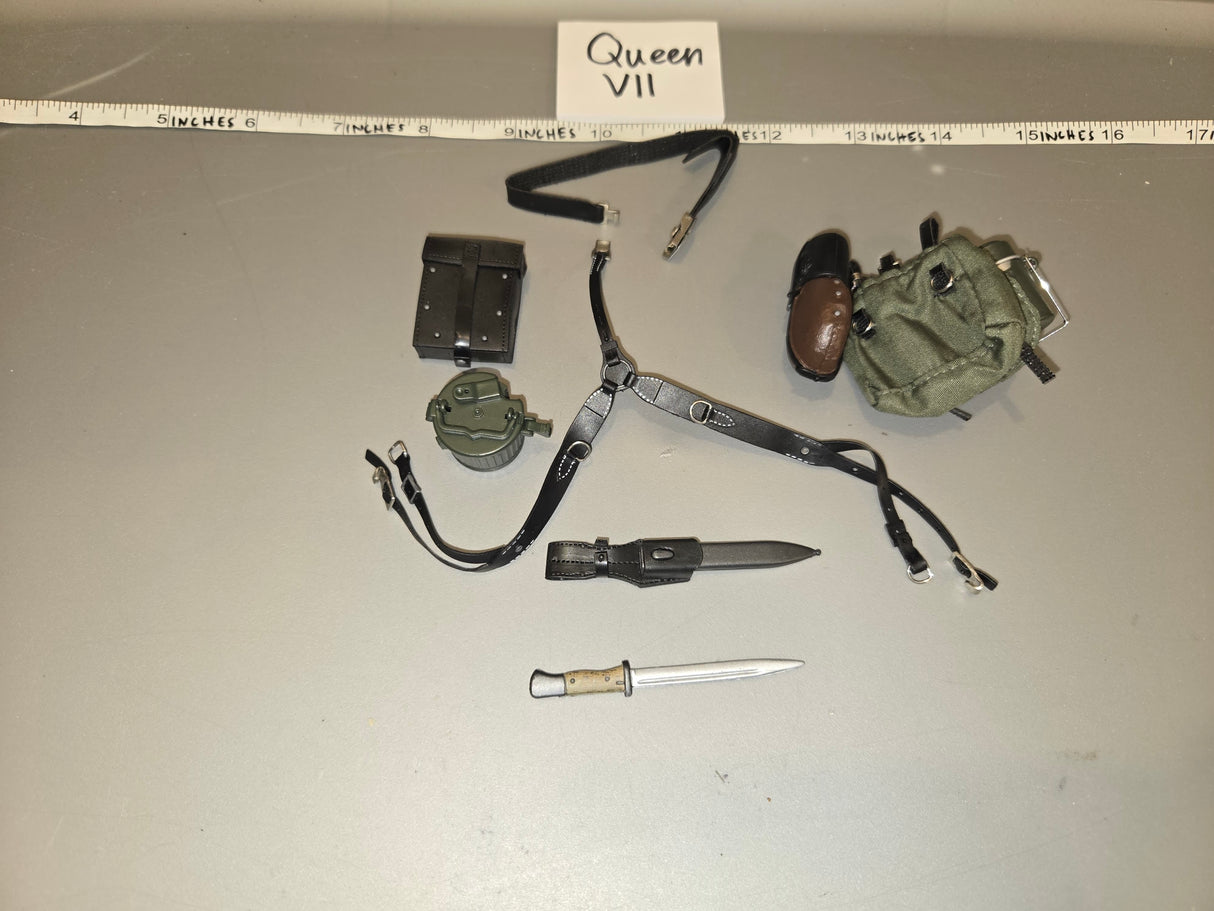 1/6 Scale WWII German Field Gear Lot