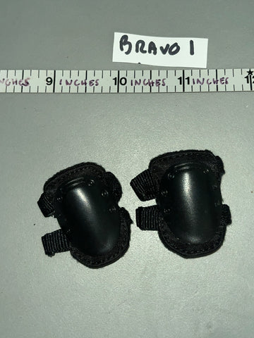 1/6 Scale Modern Era Black Knee Pads