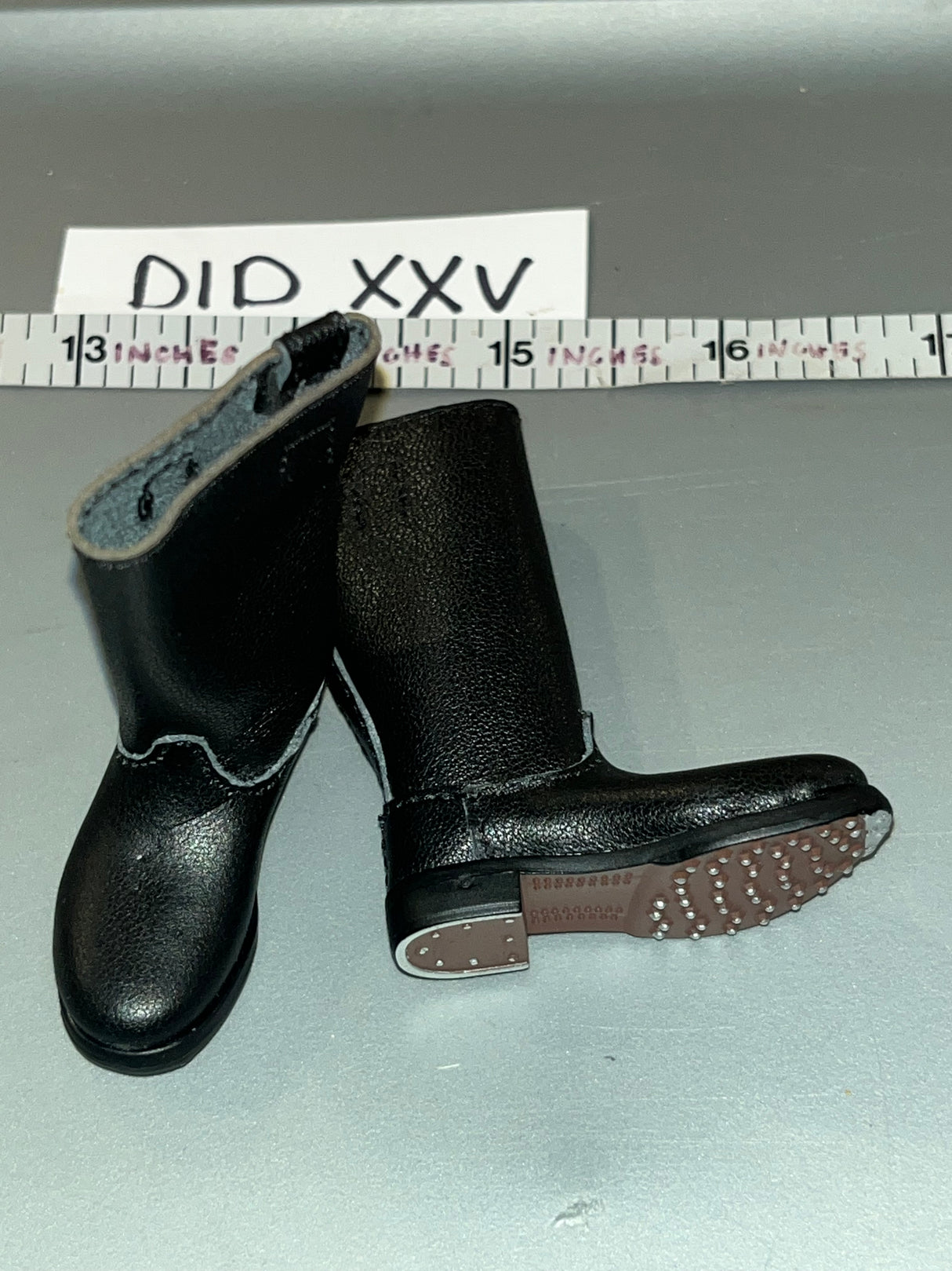 1/6 Scale WWII German Leather Jack Boots - DID Steiner D80188