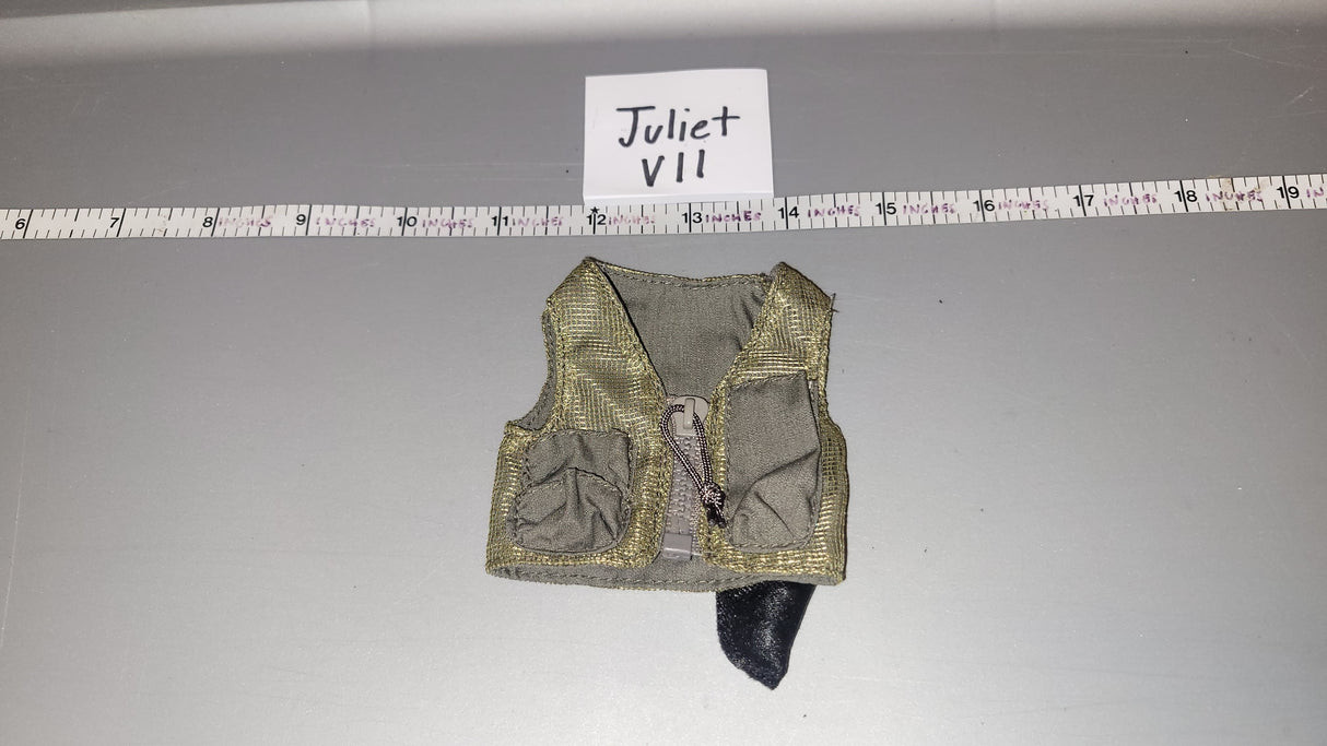 1/6 Scale Modern Female Helicopter Pilot Flight Vest