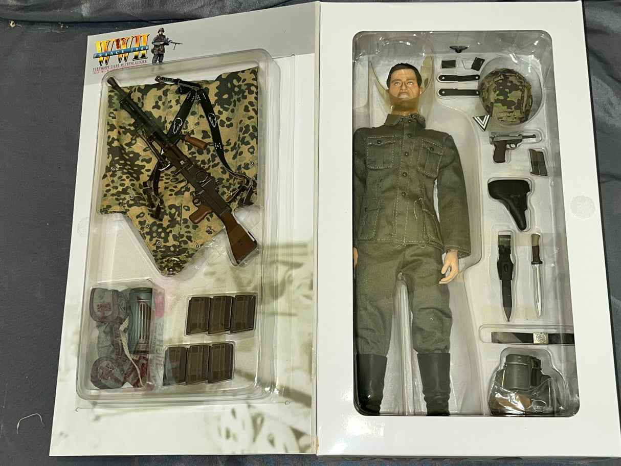 1/6 Scale WWII GERMAN Machine Gunner Heinrich Sager - NIB Dragon