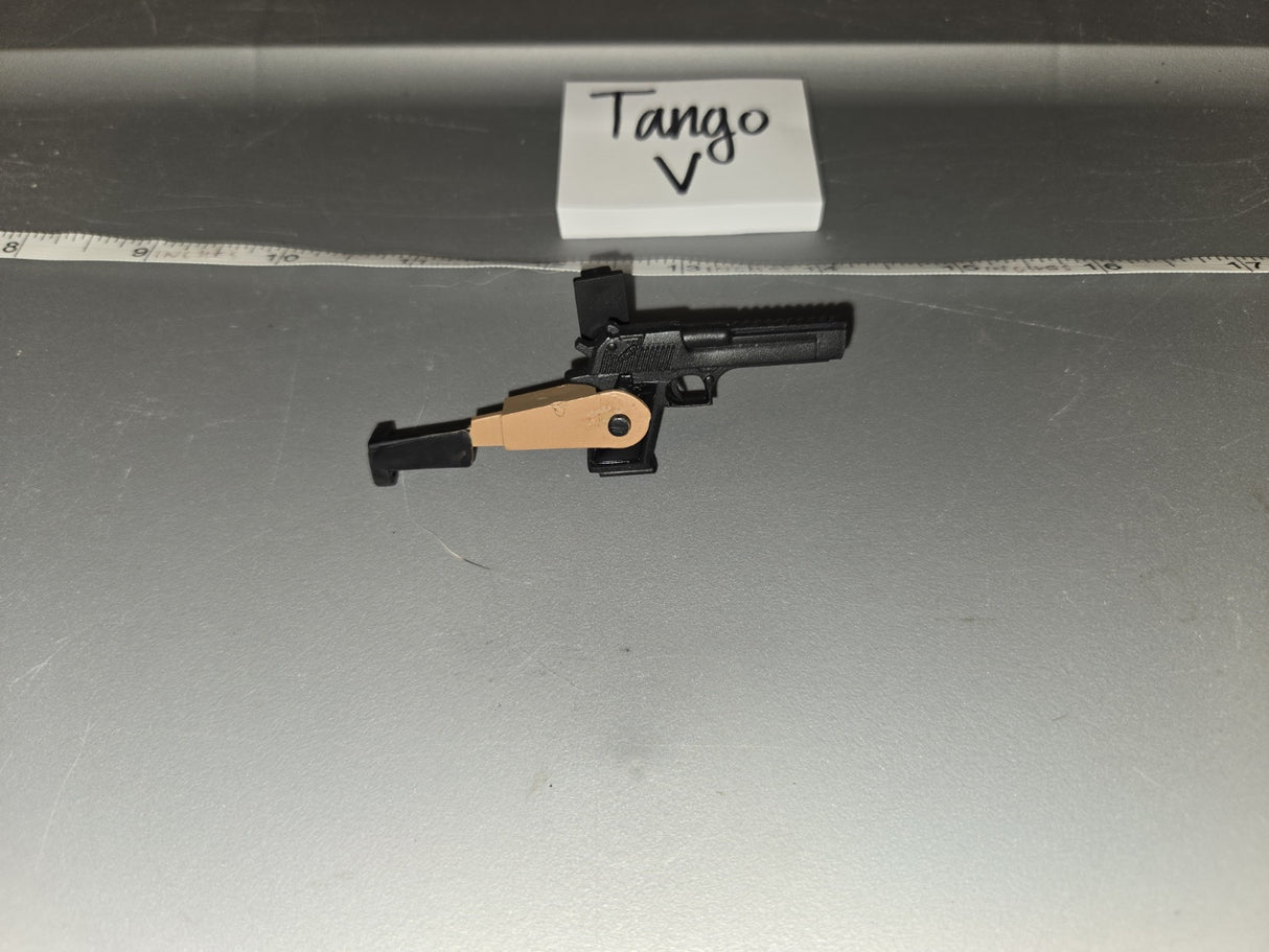 1/6 Scale Modern Era Pistol, Magazine, and Holster Set - Tango V
