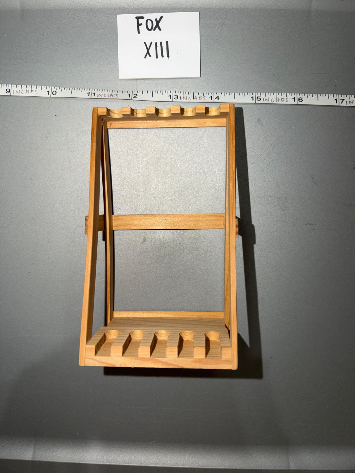 1/6 Scale Wood Rifle Rack Stand - Diorama Item l