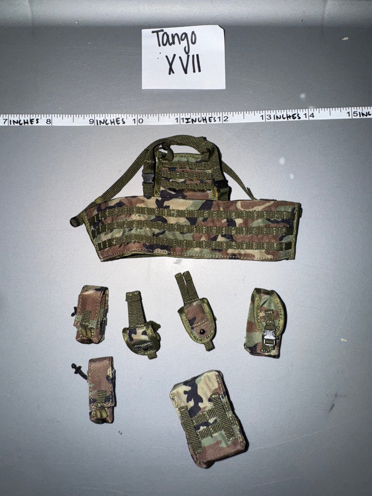 1:6 Scale Modern Era Woodland Chest Rig - DAM