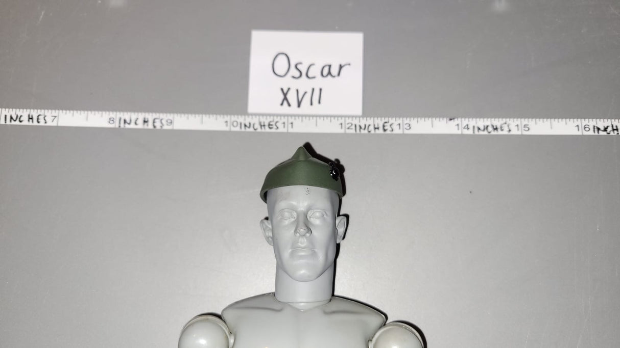1/6 Scale WWII US USMC Marine Garrison Cap Hat