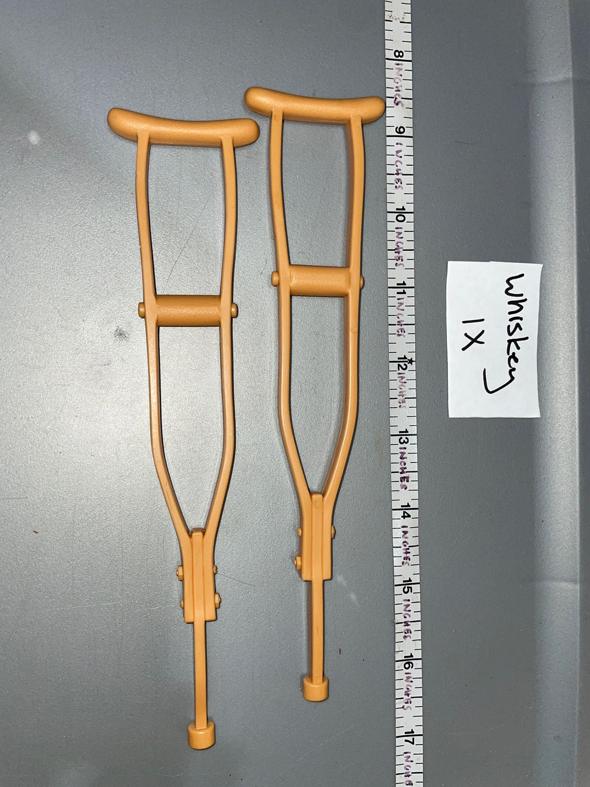 1/6 Scale WWII US Medical Crutch Set Diorama Item