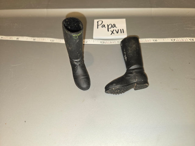 1/6 Scale WWII German Tall Riding Boots - Papa XVII