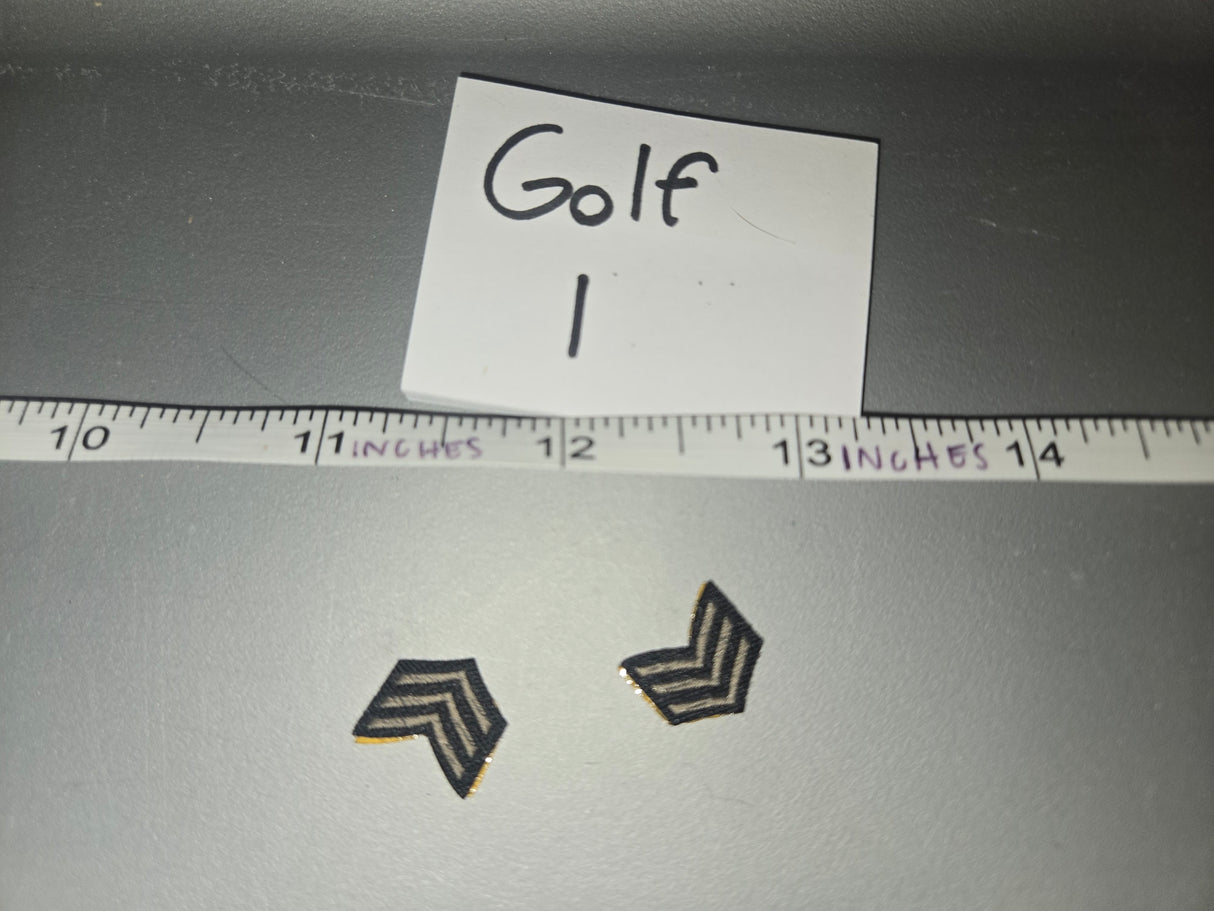 1/6 Scale WWII US  Rank Insignia