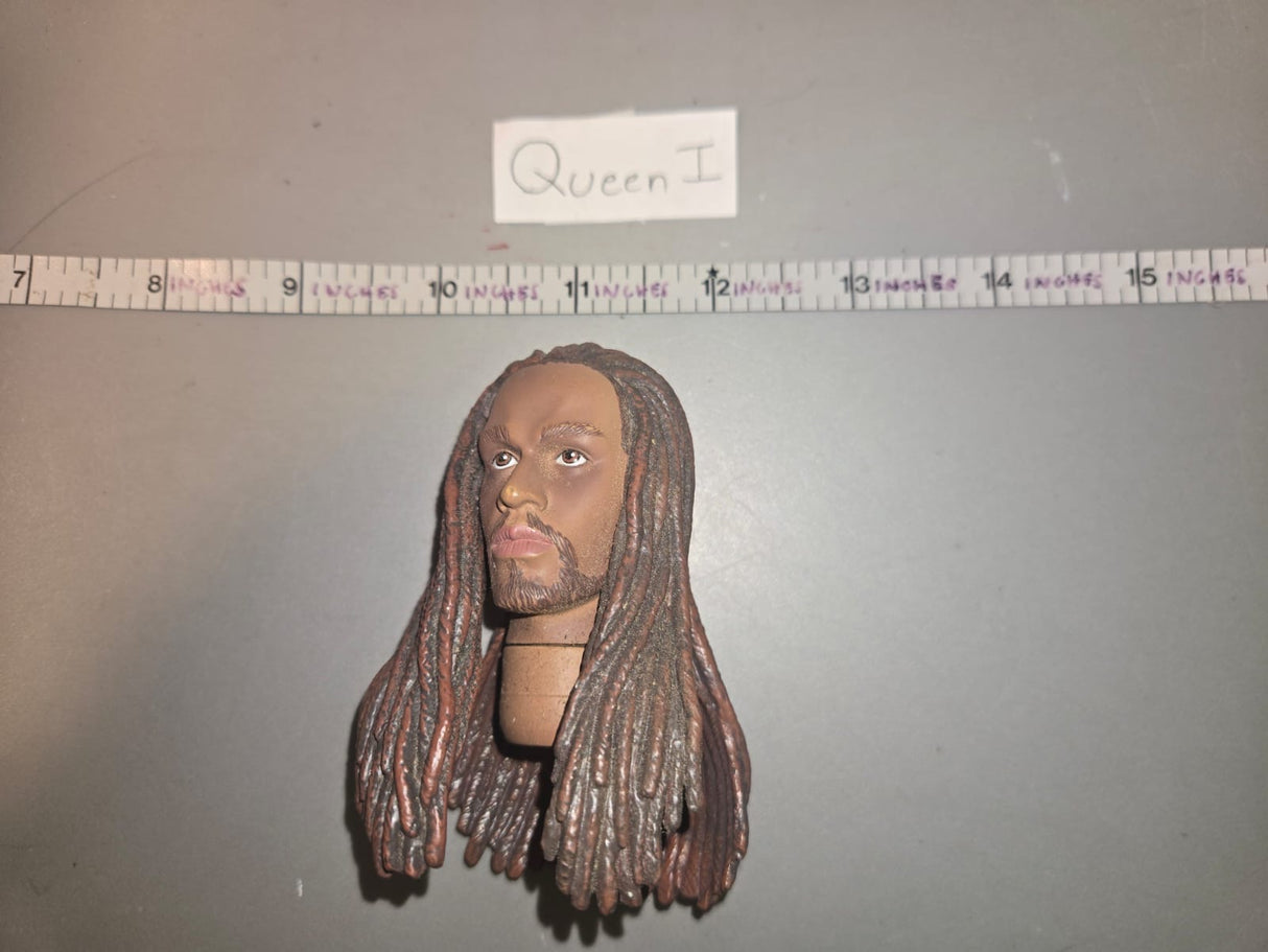 1:6 Scale Modern African American Black Civilian Head Sculpt
