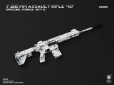 1/6 Scale Modern Era ASSAULT RIFLE 417 Weapons Set - NIB Easy and Simple Set E - BCSIV