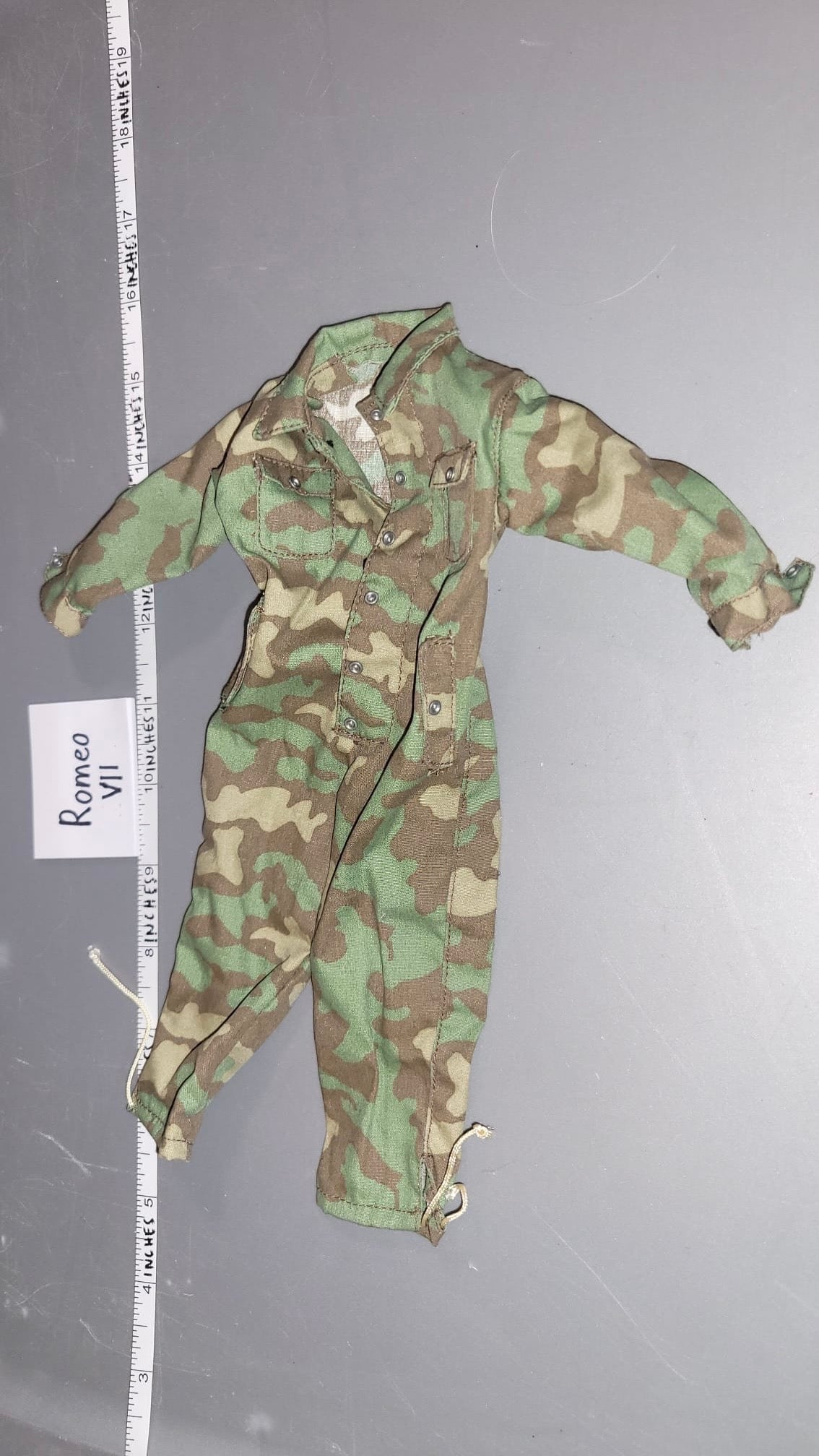 1/6 Scale WWII German Italian Coveralls