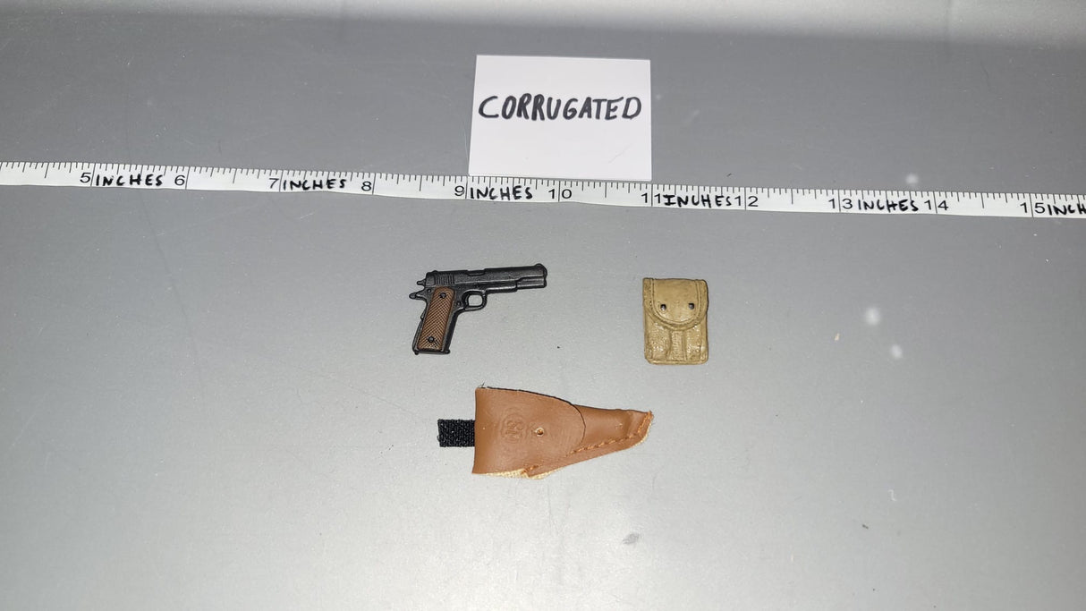 1:6 Scale WWII US .45 Pistol and Holster