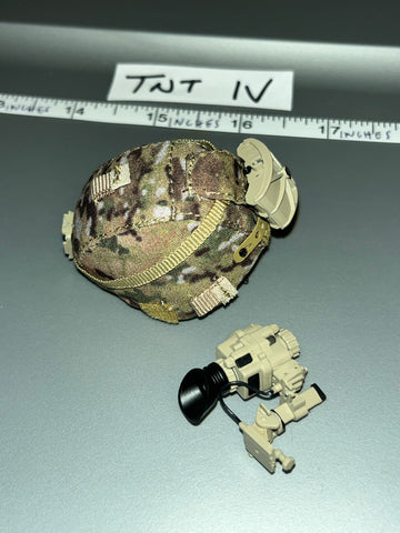 1/6 Scale Modern Era Multicam OCP Helmet Lot - Minitimes