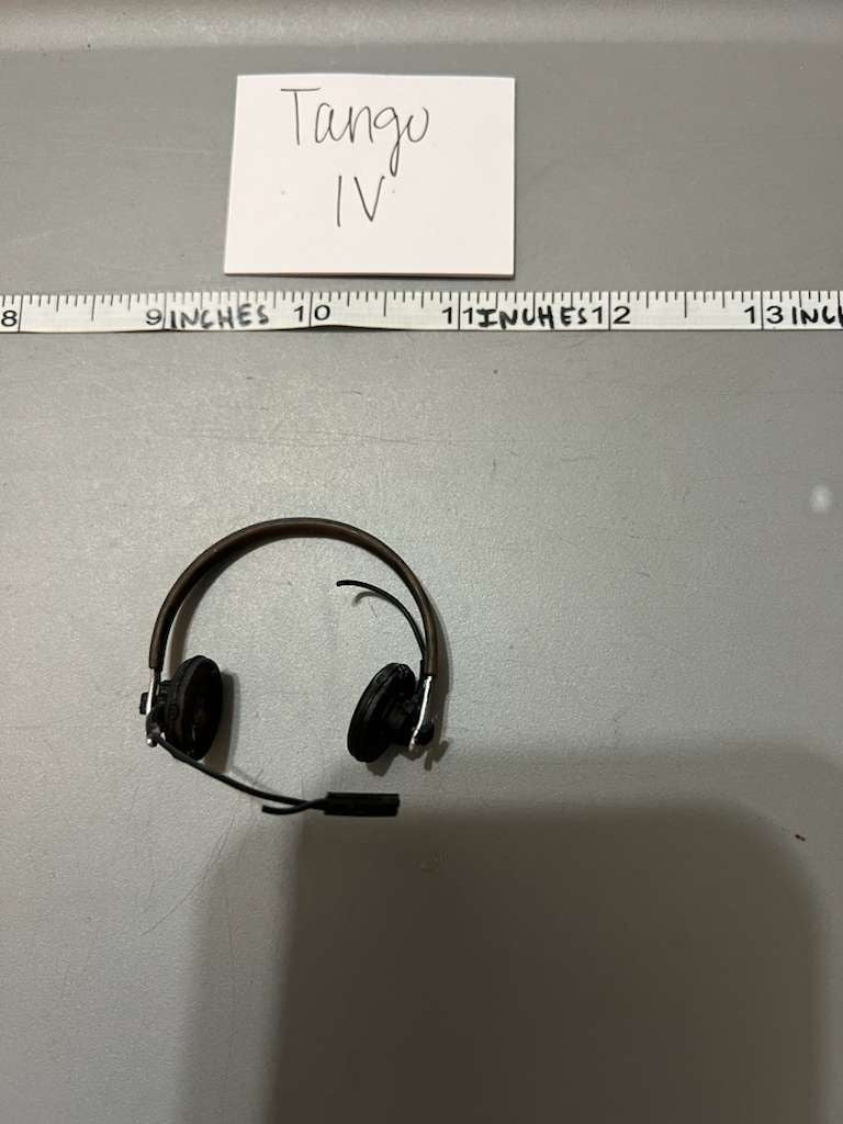 1/6 Scale WWII German Tanker Headphones