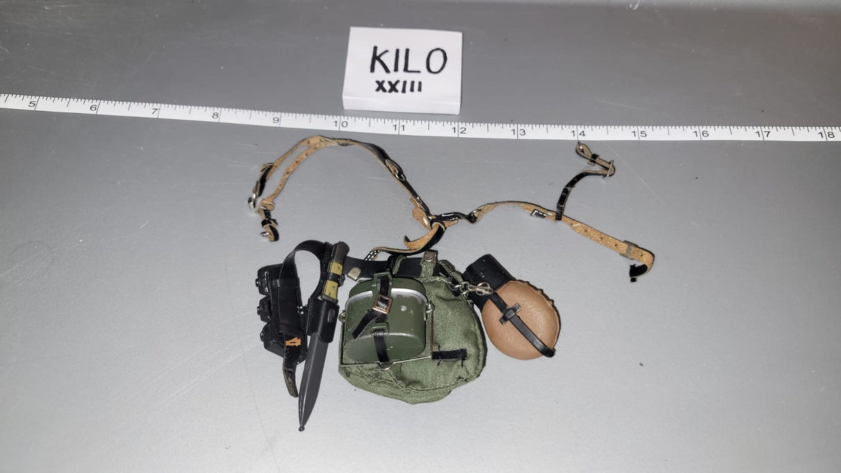1/6 Scale WWII German Field Gear Lot
