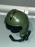 1/6 Scale Modern Era Helicopter Pilot Helmet