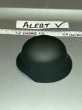 1:6 Scale WWII German Metal Helmet - Alert Line Nightjager Figure