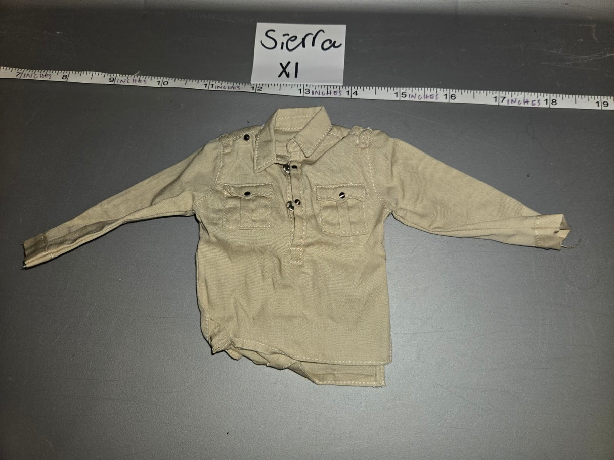 1/6 Scale WWII German Shirt - Afrika Korps
