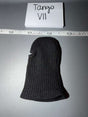 1/6 Scale Modern Era Black Balaclava Ski Mask - Tango VII