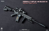 1/6 Scale Modern Era ASSAULT RIFLE 415 BLOCK 2 Weapons Set - NIB Easy and Simple Set B - OKWIV