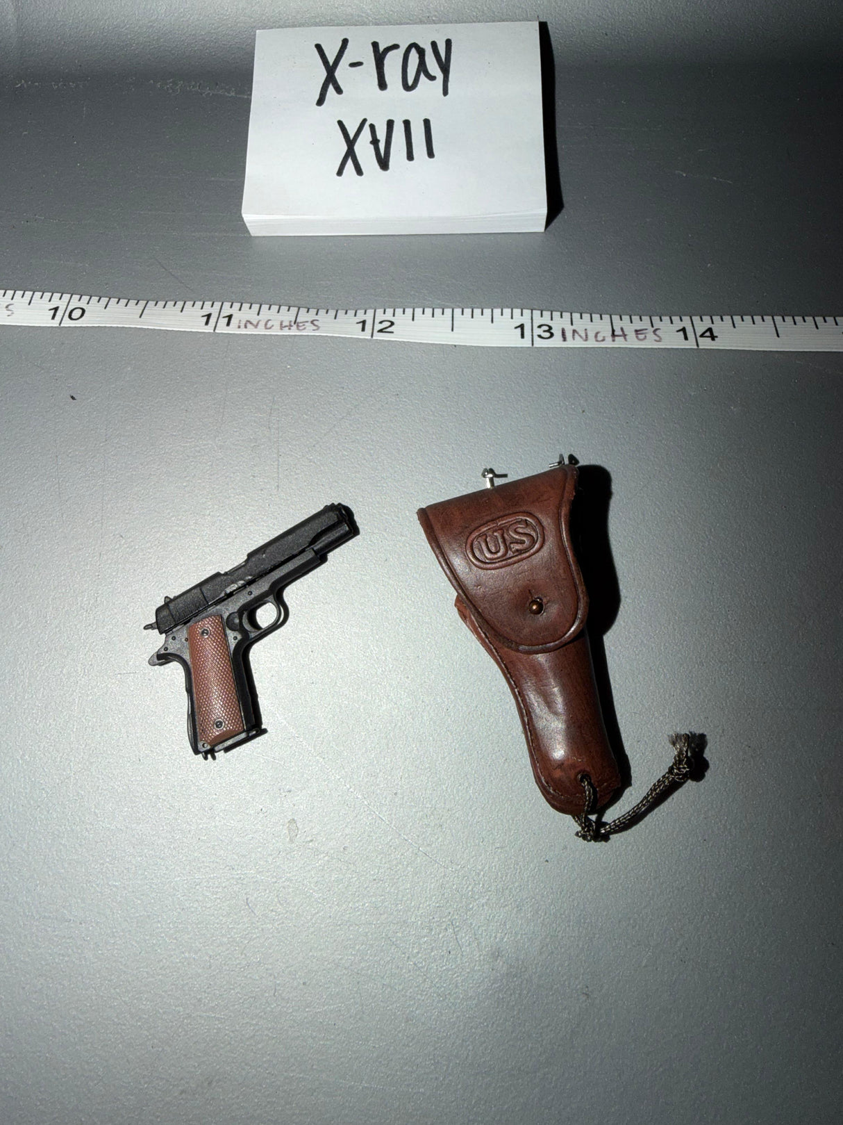 1/6 Scale WWII US .45 Pistol and Holster