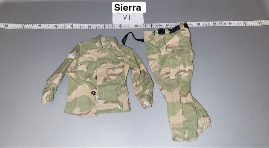 1:6 Scale Modern Era Desert BDU Uniform