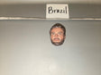1/6 Scale Bearded Male Head Sculpt - Brazil