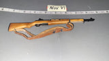 1/6 Scale WWII US Wood and Metal M1 Rifle - Broken for Parts