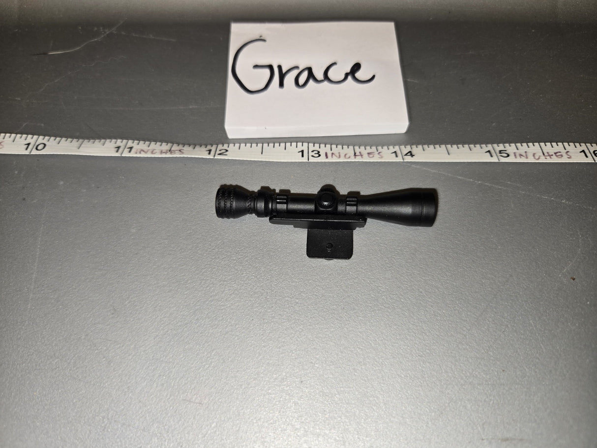 1/6 Scale Modern Era Rifle Scope with Mount - Grace