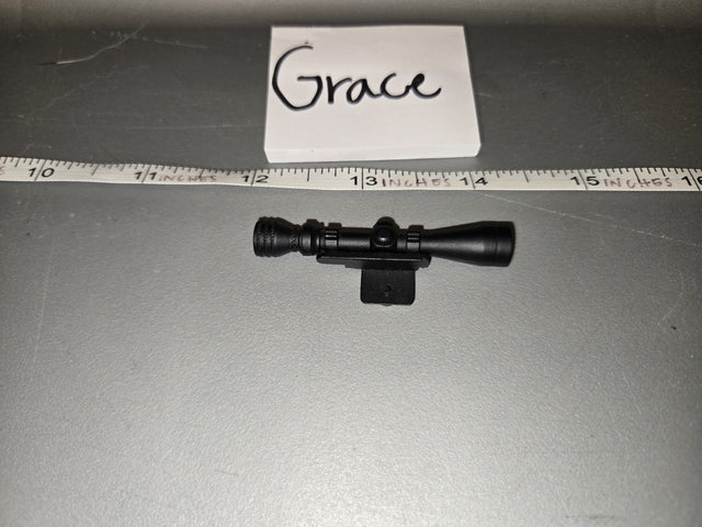 1/6 Scale Modern Era Rifle Scope with Mount - Grace