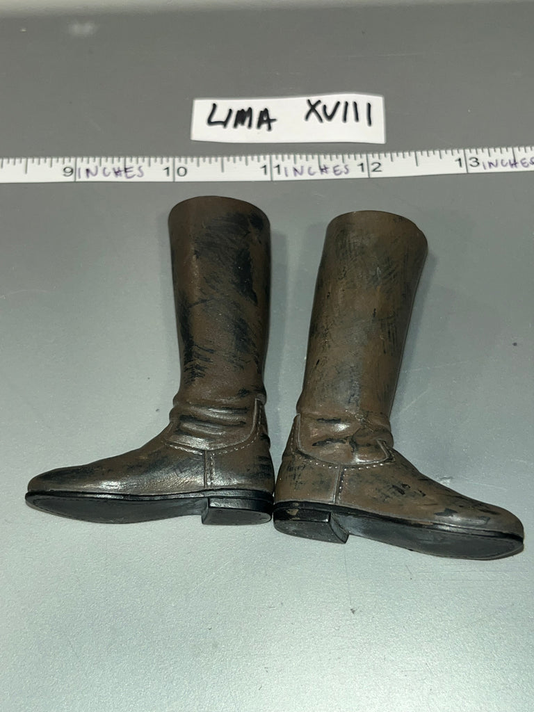 1/6 Scale Revolutionary War Napoleonic Western Boots