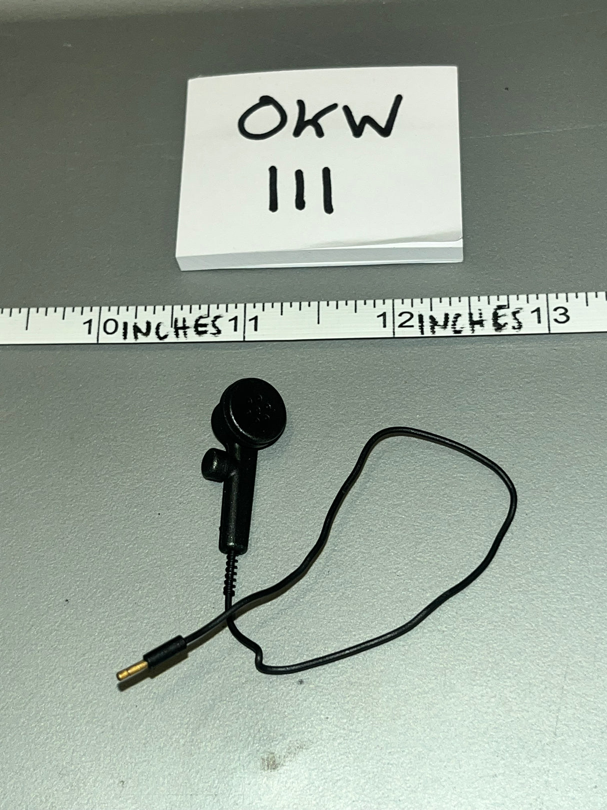 1:6 Scale WWII US Tanker Microphone - War Daddy - Facepool