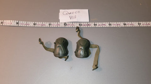 1/6 Scale Modern Era Knee Pads - Flagset Ukranian