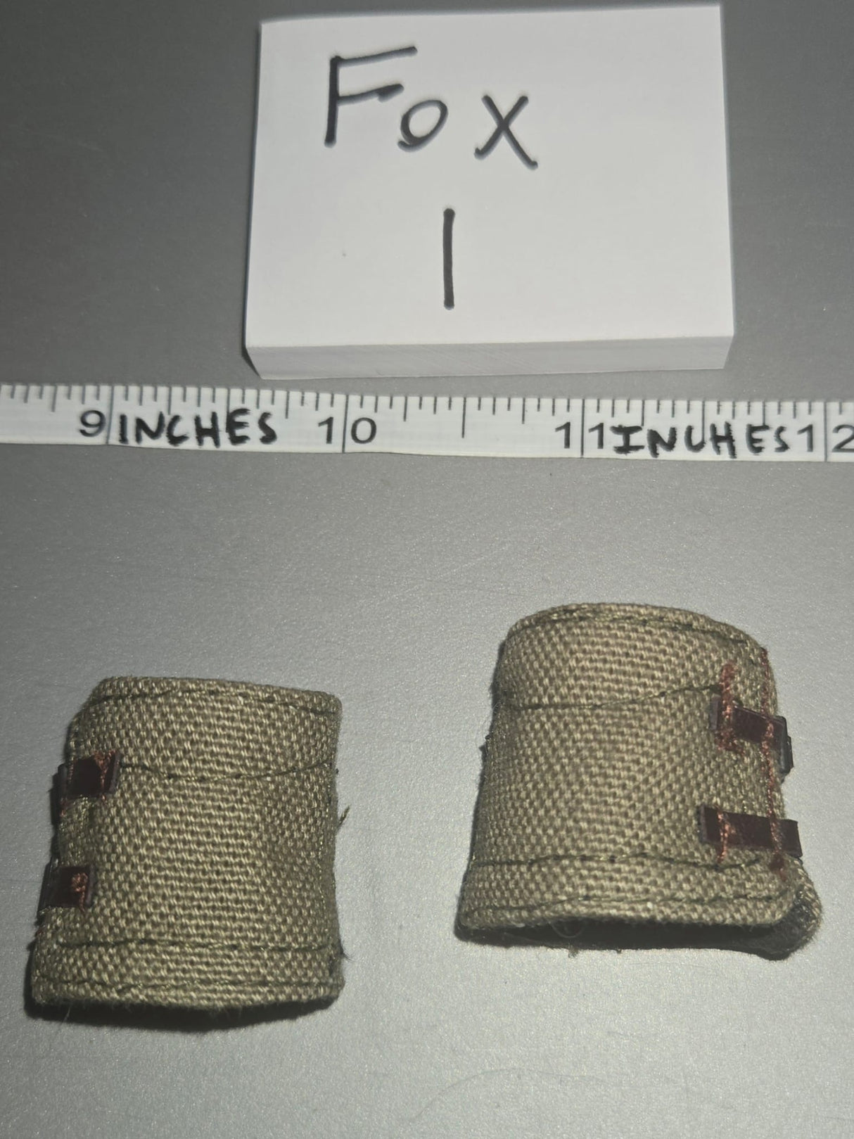 1/6 Scale WWII German Cloth Gaiters