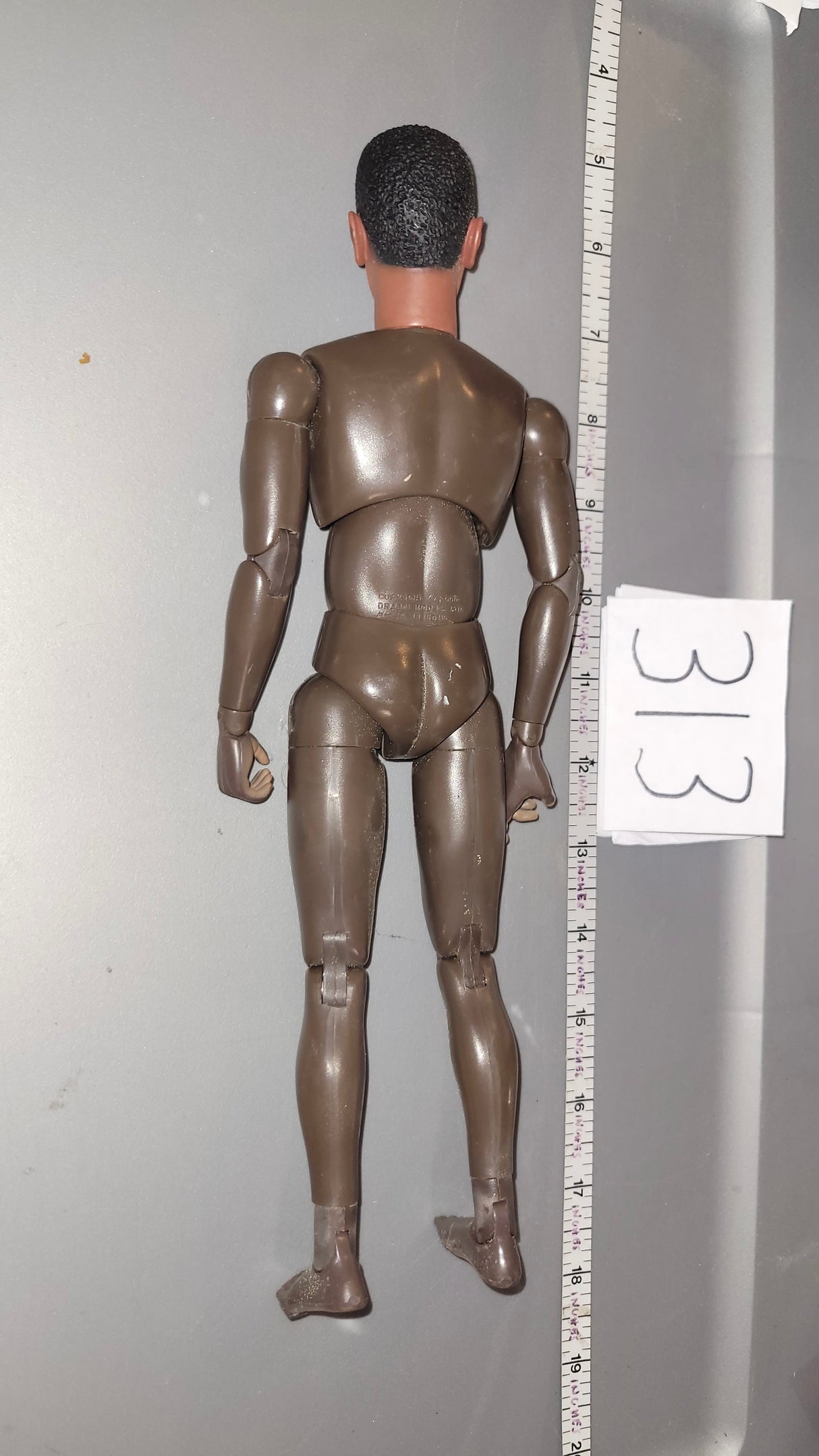 1/6 Scale Nude Dragon Figure - African American