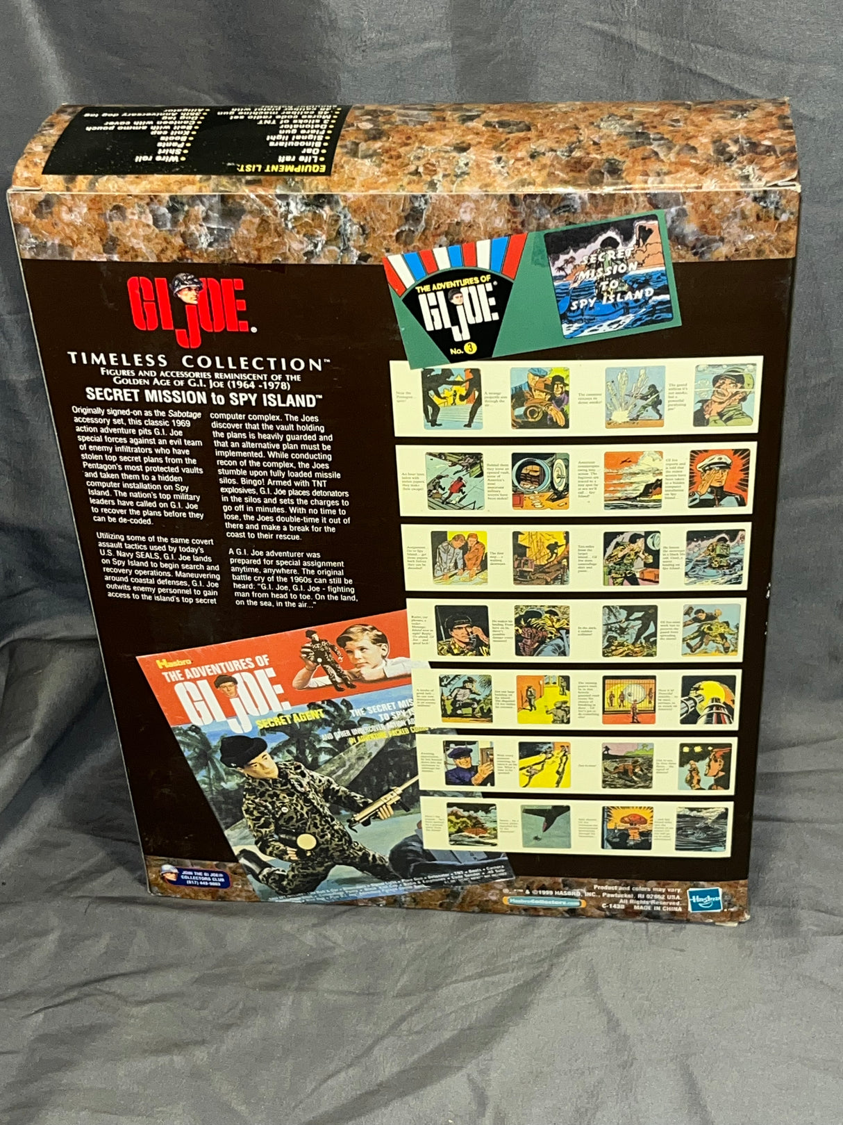 1/6 Scale Vintage Remake GI Joe Secret Mission to Spy Island - NIB Hasbro
