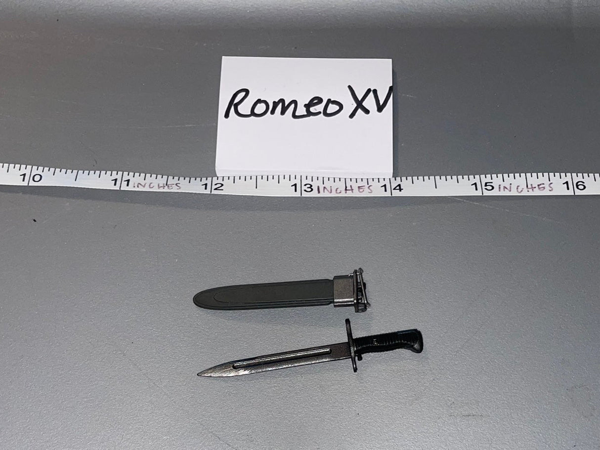 1/6 Scale WWII US M1 Bayonet and Sheath