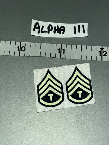 1/6 Scale WWII US  Rank Insignia