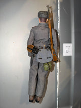1:6 Scale WWII German Luftwaffe Flak Gunner Dressed Figure - Dragon