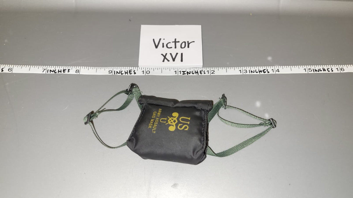 1/6 Scale WWII US Cloth Gas Mask Bag