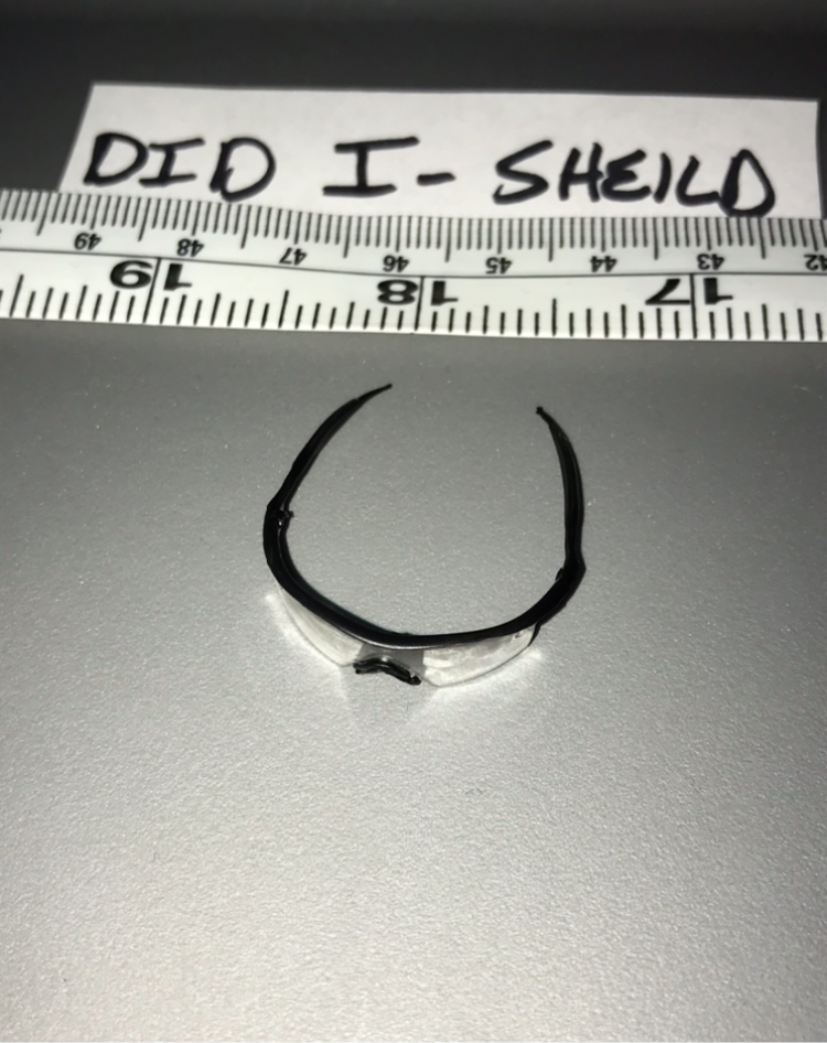 1/6 Scale Modern Era Police Eye Protection Glasses 112544