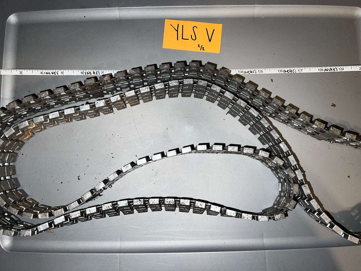 1/6 Scale WWII Russian T-34 James Desimone Tank Track - 40 inch band