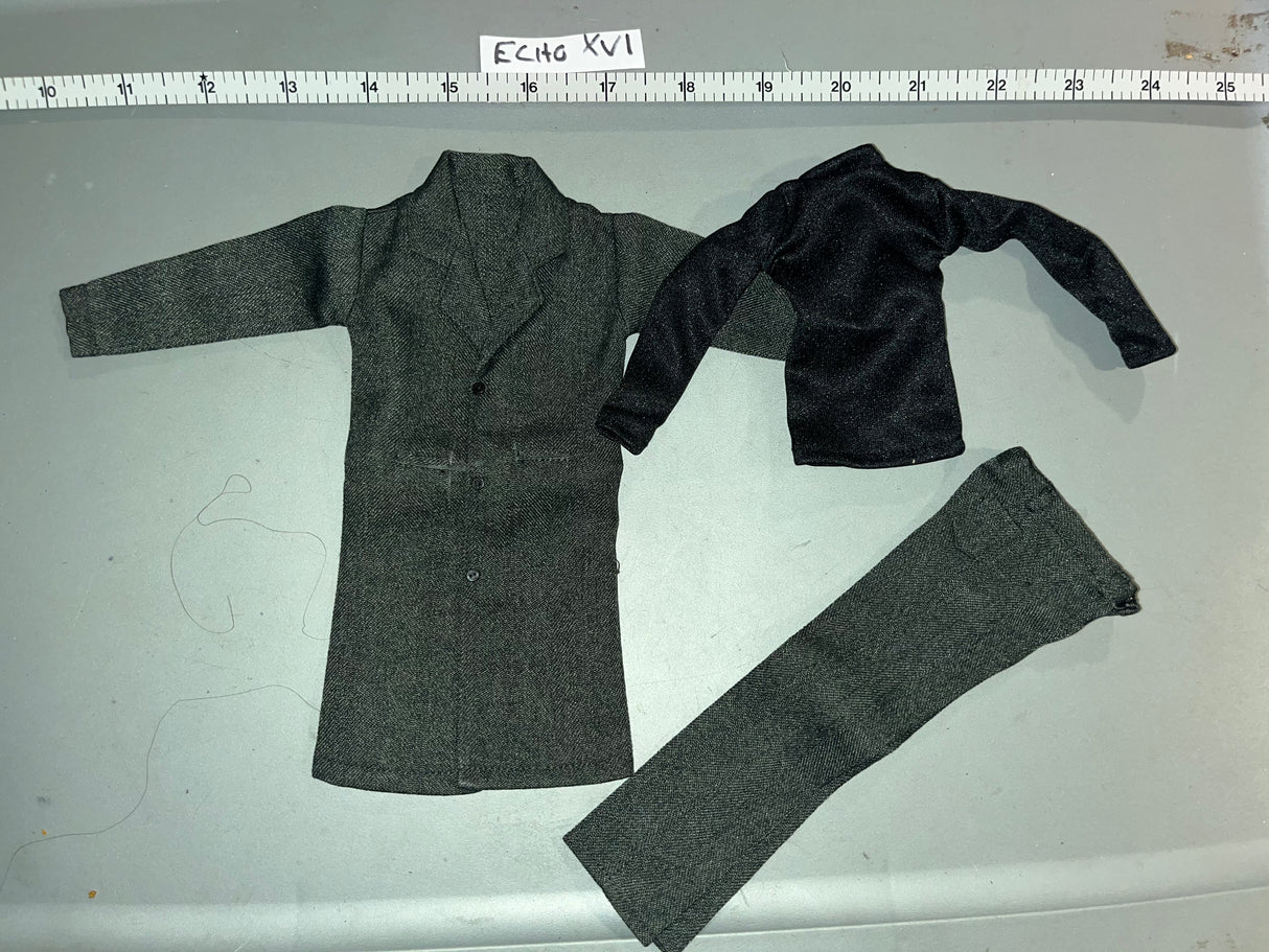 1/6 Modern Era Civilian Dress Coat, Pants, Shirt