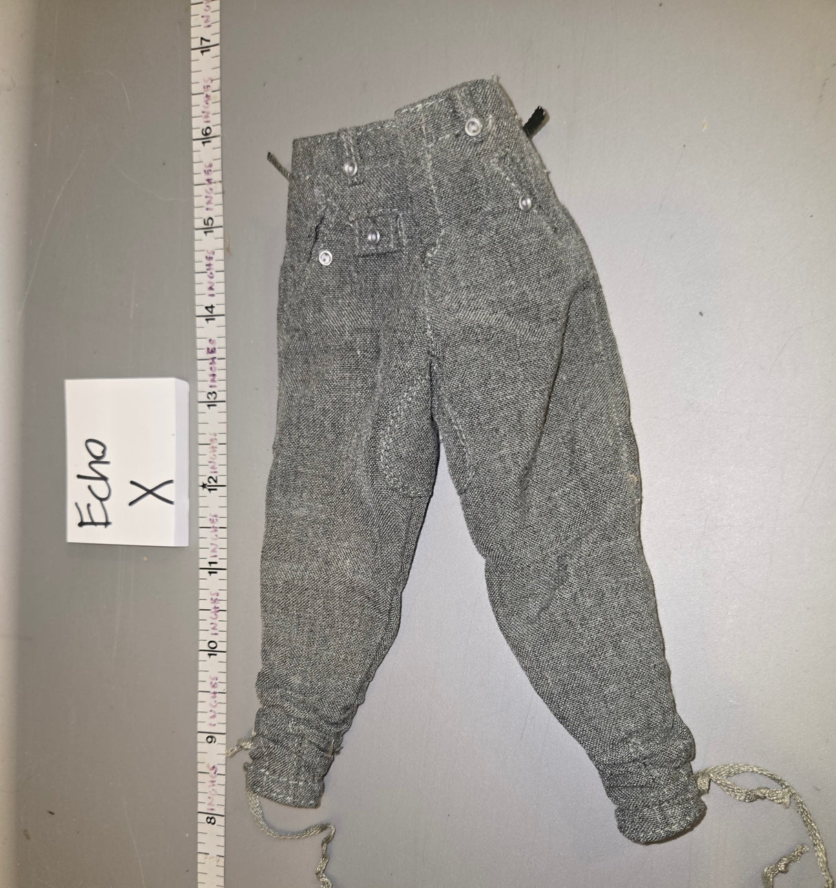 1/6 Scale WWII German Grey Pants