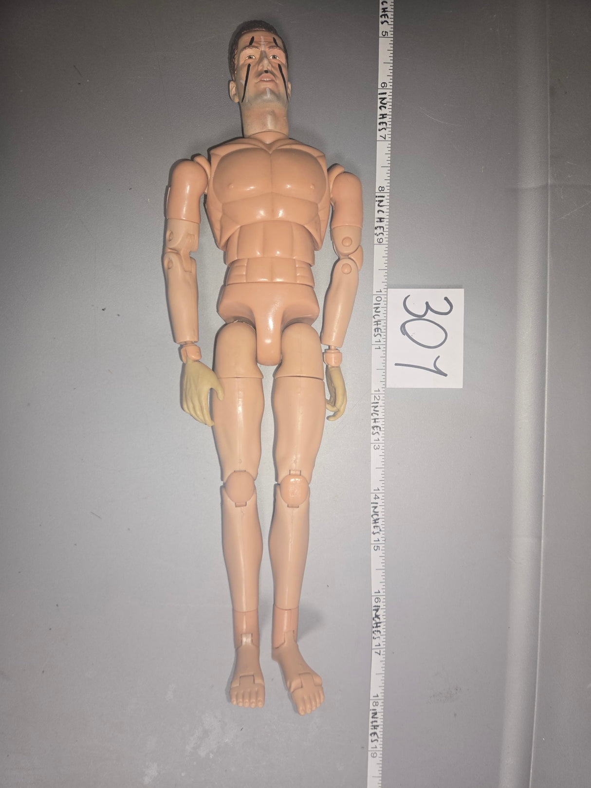 1/6 Scale Nude DID WWII US Figure