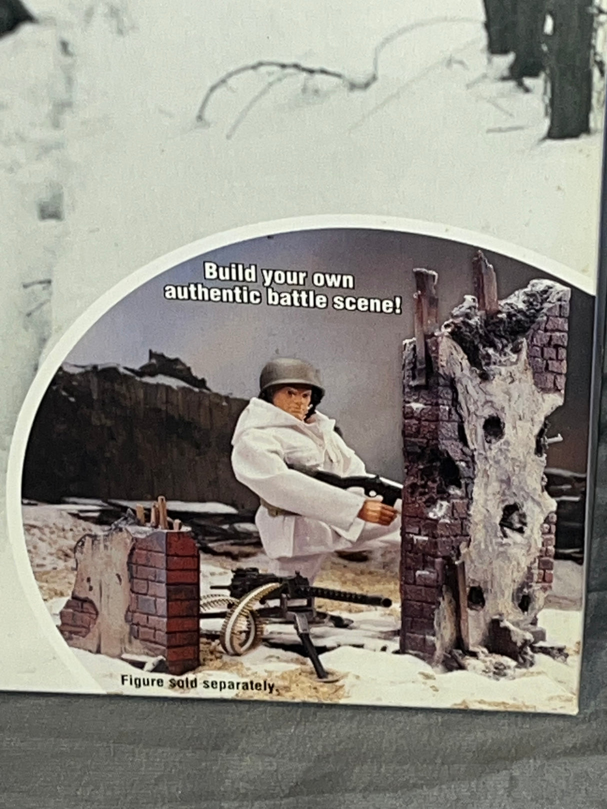 1/6 Scale WWII US Battle of the Bulge Military Diorama Set - GI Joe - NIB