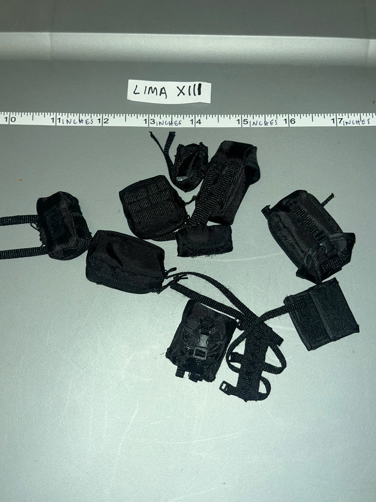 1:6 Modern Era Black Pouch Lot