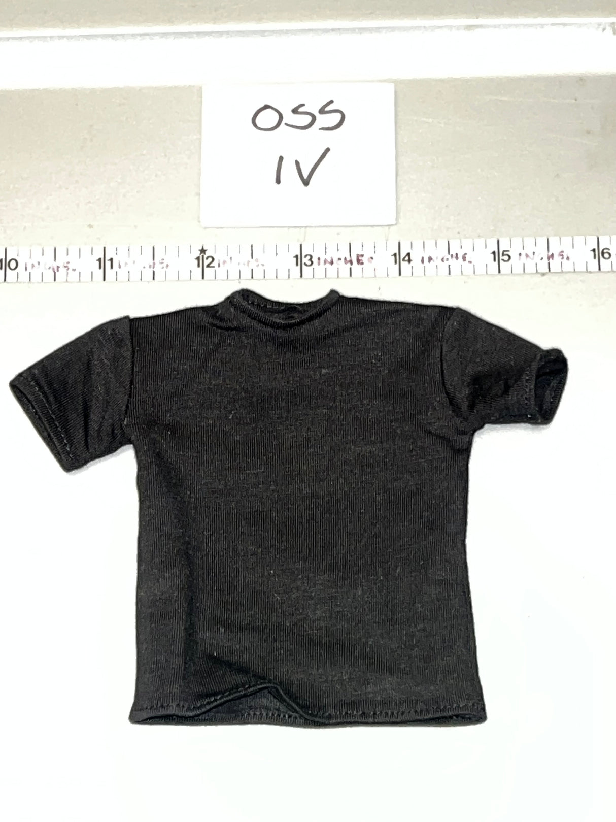 1/6 Scale Black T Shirt - Science Fiction Ghostbusters Ghost Hunting Squad -  Present Toys